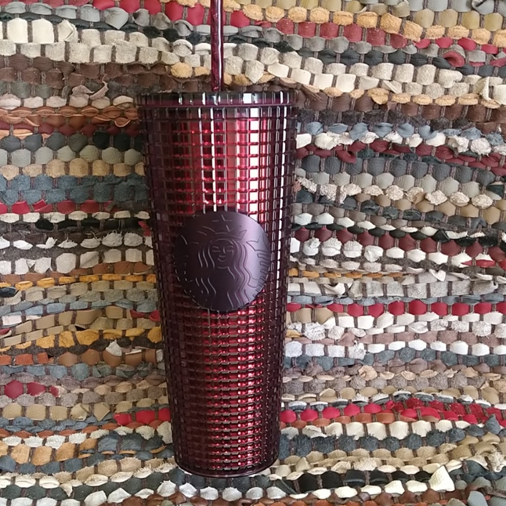 Starbucks 2020 Grid Disco Bling Cold Tumbler